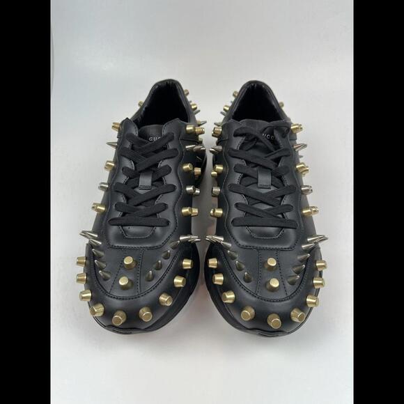 Gucci Studded Rython Sneakers - Picture 2 of 9